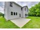Large backyard with large concrete patio at 5305 Friendly Baptist Church Rd, Indian Trail, NC 28079