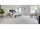 Spacious bedroom with soft carpet and two windows providing ample natural light at 5305 Friendly Baptist Church Rd, Indian Trail, NC 28079