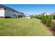 Expansive backyard featuring a lush green lawn and a charming playground, perfect for outdoor enjoyment and Gathering fun at 7112 Irongate Dr, Indian Land, SC 29707