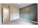 Clean bedroom with neutral carpet and paint; has closet at 7112 Irongate Dr, Indian Land, SC 29707