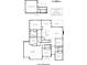 Detailed floor plan of a home showcasing the layout of rooms, dimensions, and features at 7112 Irongate Dr, Indian Land, SC 29707