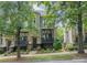 Charming townhome with beautiful landscaping and covered balcony at 738 Garden District Dr, Charlotte, NC 28202