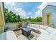Inviting rooftop deck with comfortable outdoor seating, offering city views at 738 Garden District Dr, Charlotte, NC 28202