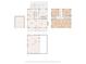 Detailed floor plan illustrating room layouts for the home, with a basement, and upper floors at 907 Edgewood Cir, Gastonia, NC 28052