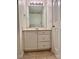 Bathroom with a vanity, sink, and mirror at 9907 Furlong Trl, Charlotte, NC 28269
