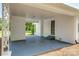 Spacious carport featuring a white brick facade and elegant decorative column details at 1423 Ebinport Rd, Rock Hill, SC 29732