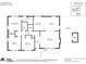 Detailed floor plan showcasing the layout of the house and dimensions of each room at 1423 Ebinport Rd, Rock Hill, SC 29732