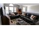 Upstairs loft area featuring comfortable seating and an arcade game at 14406 Gadwall Ct, Charlotte, NC 28273
