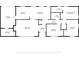 Floor plan of the house, showcasing layout and sizes of each room at 2001 Tyvola Rd, Charlotte, NC 28210