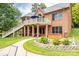 Expansive brick home featuring a patio with a hot tub and an upper deck perfect for entertaining at 2580 Penngate Dr, Sherrills Ford, NC 28673