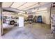 Spacious garage featuring ample storage, a work area, and enough room for a truck and trailer at 2580 Penngate Dr, Sherrills Ford, NC 28673