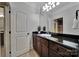 Bathroom featuring a granite countertop and tile flooring at 298 Horton Grove Rd, Fort Mill, SC 29715