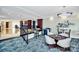 Inviting common area with a variety of seating options for residents at 300 W 5Th St # 644, Charlotte, NC 28202