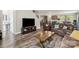 Open-concept living room features sleek floors and comfortable seating at 3401 Shillinglaw Rd, Sharon, SC 29742