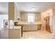 Functional kitchen with stainless steel appliances and tile flooring at 3455 Hickory Pl, Salisbury, NC 28144