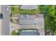 Aerial shot of the gray rooftop with long drive way at 423 State St, Charlotte, NC 28208
