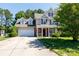 Charming two-story home with a well-manicured lawn and inviting curb appeal at 4642 Laurendale Ct, Rock Hill, SC 29732