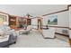 Cozy living room with a fireplace at 7103 Forest Ridge Rd, Matthews, NC 28104