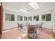 Relaxing sunroom with lots of natural light at 7103 Forest Ridge Rd, Matthews, NC 28104