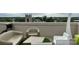 Cozy rooftop deck featuring lounge furniture and city views at 715 N Church St # 213, Charlotte, NC 28202
