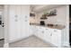Kitchen with white cabinets, granite countertops, and ample storage at 105 Chippewa Trl, China Grove, NC 28023
