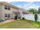 Spacious backyard featuring a patio with outdoor furniture, a grill, and a well-maintained lawn at 10617 Fuller Ridge Cir, Charlotte, NC 28270