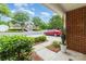 Street view of neighborhood amenities; includes sidewalk and well-manicured landscaping in front of the building at 10617 Fuller Ridge Cir, Charlotte, NC 28270