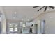 The kitchen is filled with stainless steel appliances and white cabinets at 115 Falling Creek Dr, Statesville, NC 28625