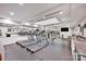 Well-equipped gym with treadmills, mirrors, and ample space for workouts at 127 N Tryon St # 404, Charlotte, NC 28202