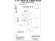 Detailed plot map illustrating the division of 2 lots into 6 triplex subdivision units at 13134 Homewood Dr, Charlotte, NC 28262