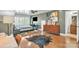 Upstairs bedroom featuring wood floors and unique decor at 1328 Somersby Cir, Gastonia, NC 28054