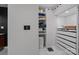 Organized walk-in closet with custom shelving and drawers offers ample storage at 222 Riverview Ter, Clover, SC 29710