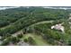 An aerial shot of the golf course, highlighting its well-maintained greens and stunning natural surroundings at 27037 Tidal Way, Tega Cay, SC 29708