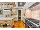 The kitchen features state-of-the-art appliances and custom cabinetry at 4523 Fox Brook Ln, Charlotte, NC 28211