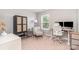 Comfortable office space featuring a writing desk and accent seating at 4711 Sunburst Ln, Charlotte, NC 28213