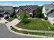 Beautiful brick home featuring a well-manicured lawn and a classic, symmetrical design at 9612 Indian Beech Nw Ave # 1266, Concord, NC 28027