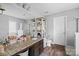 Bathroom featuring a vanity with granite countertop and storage at 10418 Cullen Ct, Charlotte, NC 28278