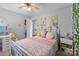 Bedroom featuring bed with bedside table and light at 10418 Cullen Ct, Charlotte, NC 28278