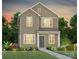 Charming two-story home featuring neutral siding, manicured landscaping, and a welcoming entrance at 14028 Parkside Crossing Dr # 331, Charlotte, NC 28273