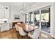 Dining room with table, chairs, and sliding glass doors to outdoor space at 1502 Matthew Mcclure Cir, Davidson, NC 28036