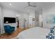 Spacious bedroom featuring a walk-in closet, ensuite bathroom, and comfortable seating at 1502 Matthew Mcclure Cir, Davidson, NC 28036