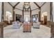 Spacious lobby area with soaring ceilings, elegant wood accents, and comfortable seating arrangement at 1678 Onyx Rdg, Fort Mill, SC 29708