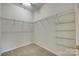 Walk-in closet providing ample shelving and storage space at 1678 Onyx Rdg, Fort Mill, SC 29708