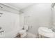Bathroom with shower-tub combination and vanity at 2109 Brewton Dr, Charlotte, NC 28206