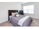 Cozy bedroom with plush carpet, natural light, and neutral decor at 2141 Bexar Trl, Matthews, NC 28105