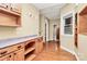 Hallway with pantry and lots of storage space at 261 Melrose Sw Dr, Concord, NC 28025