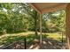Cozy back porch view with a green, shady yard at 28782 Canton Rd # A, Albemarle, NC 28001