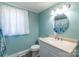 Bathroom showcasing a vanity and a toilet at 28782 Canton Rd # A, Albemarle, NC 28001