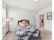Comfortable bedroom featuring natural light, carpeted floors, and soft, neutral walls at 3135 Everly Enclave Way, Charlotte, NC 28210