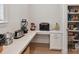 Walk-in pantry featuring counter space and storage, perfect for organizing kitchen essentials at 3135 Everly Enclave Way, Charlotte, NC 28210